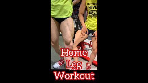 HOME LEG EXERCISE #shorts #legsworkout