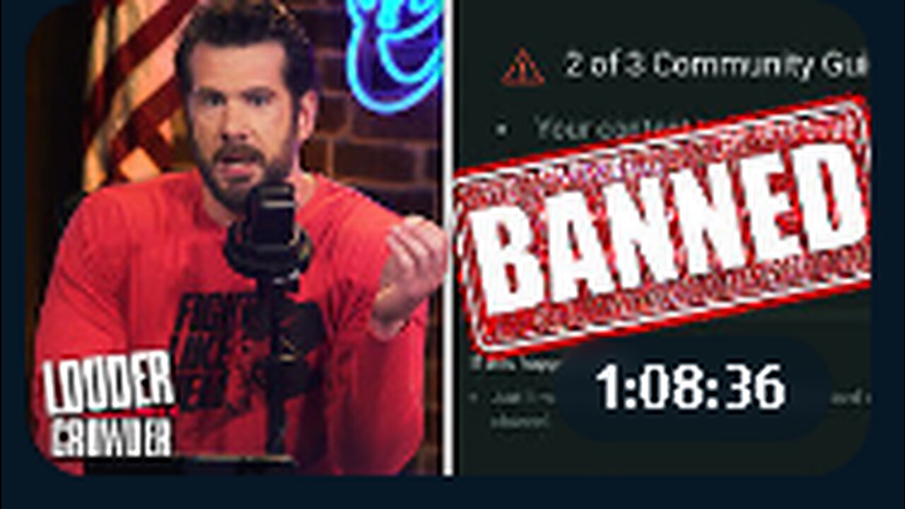 F*CK YOUTUBE: CROWDER HIT 5x! IT'S TIME TO UNITE! | Louder with Crowder