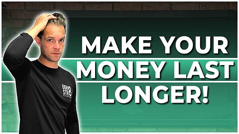 3 MASSIVE Ways To Help Retirement Money Last In A Down Market!