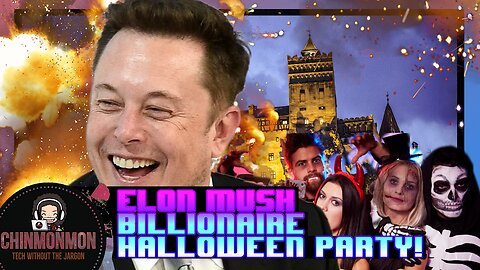 Elon Musk illionaire Halloween Party!