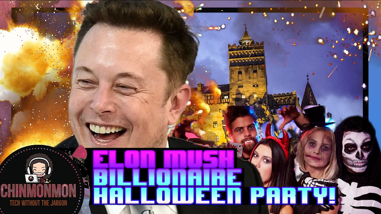 Elon Musk illionaire Halloween Party!