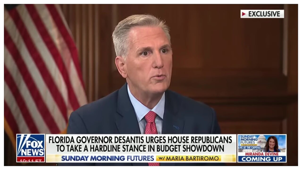 Ron DeSantis responds to Kevin McCarthy saying "he's not at the same level" as Donald Trump