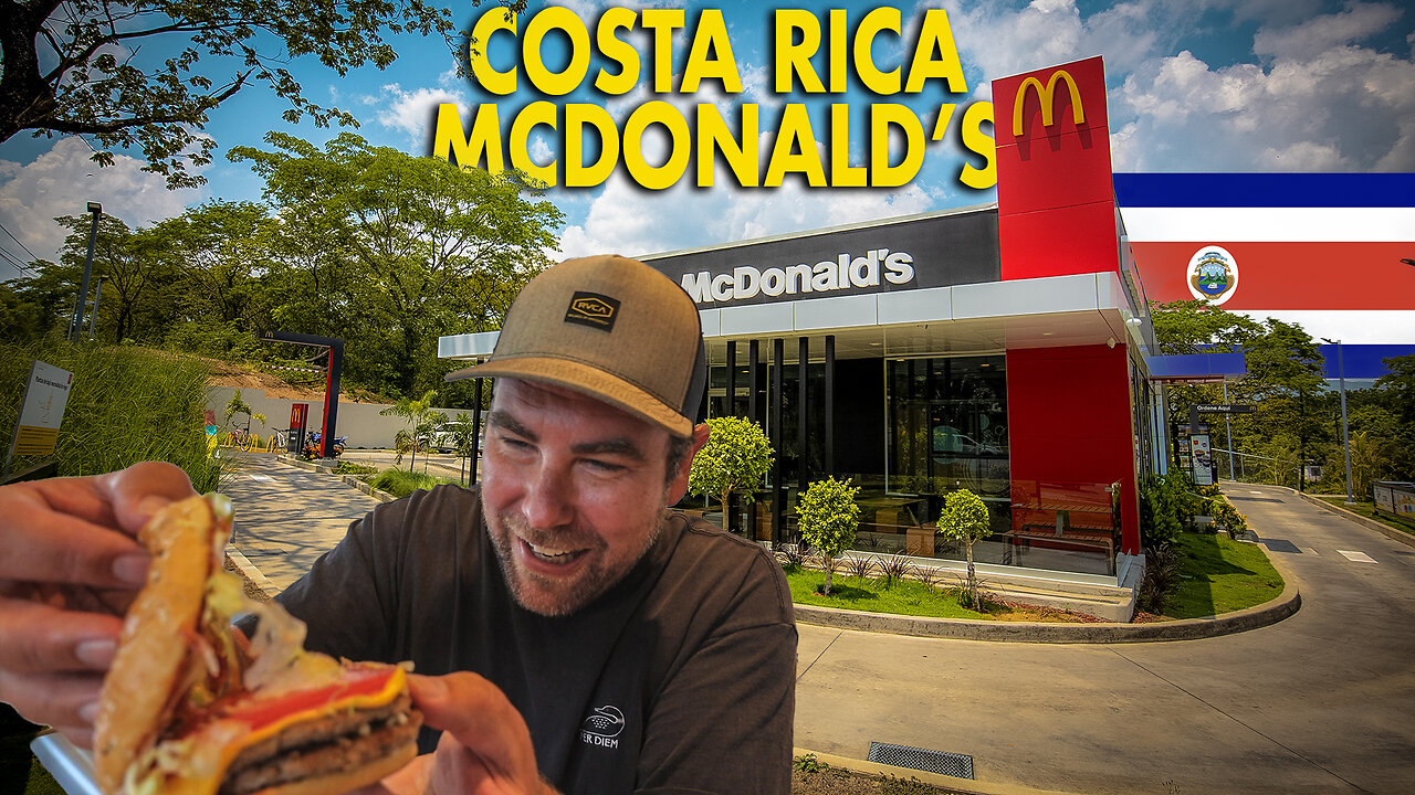 MCDONALD'S In COSTA RICA! What's Different & What's The Same?!? - 🇨🇷