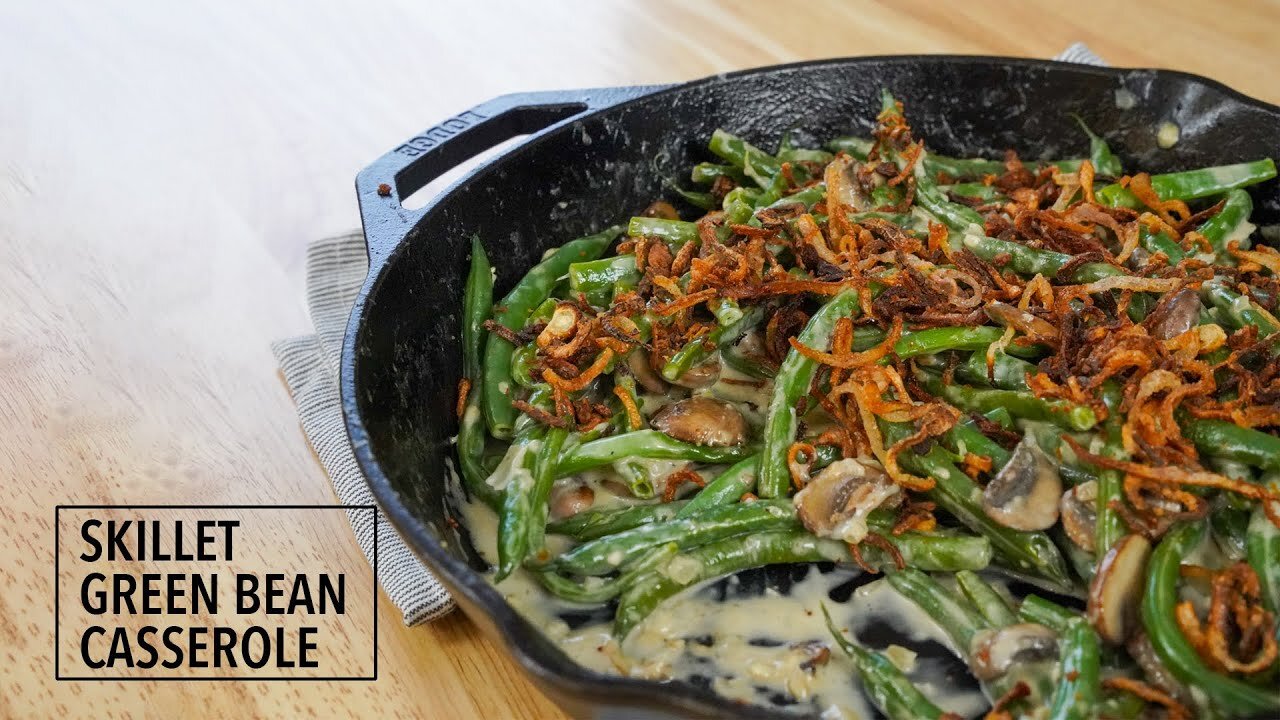 Skillet Green Beans Casserole