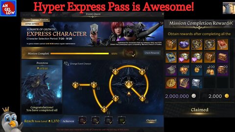 July Hyper Express Pass is Amazing! Got my 3rd Alt to 1370! Unboxing the Rewards!