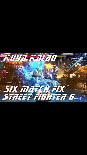 Kuya Kalbo Six Match Fix SF6 Grinding to the top. Chun Li 4 star Diamond Rank