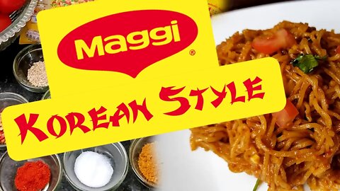 Make Instant Korean Style Maggi. #Recipe #maggiNoodles #InstantNoodles #RecipeVideos #Korean