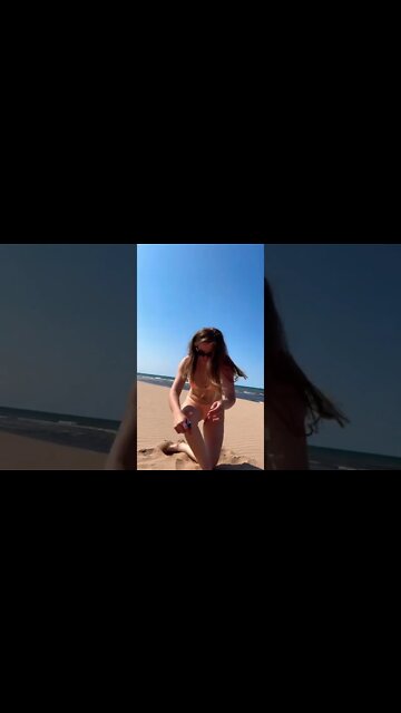 Walking back to the beach