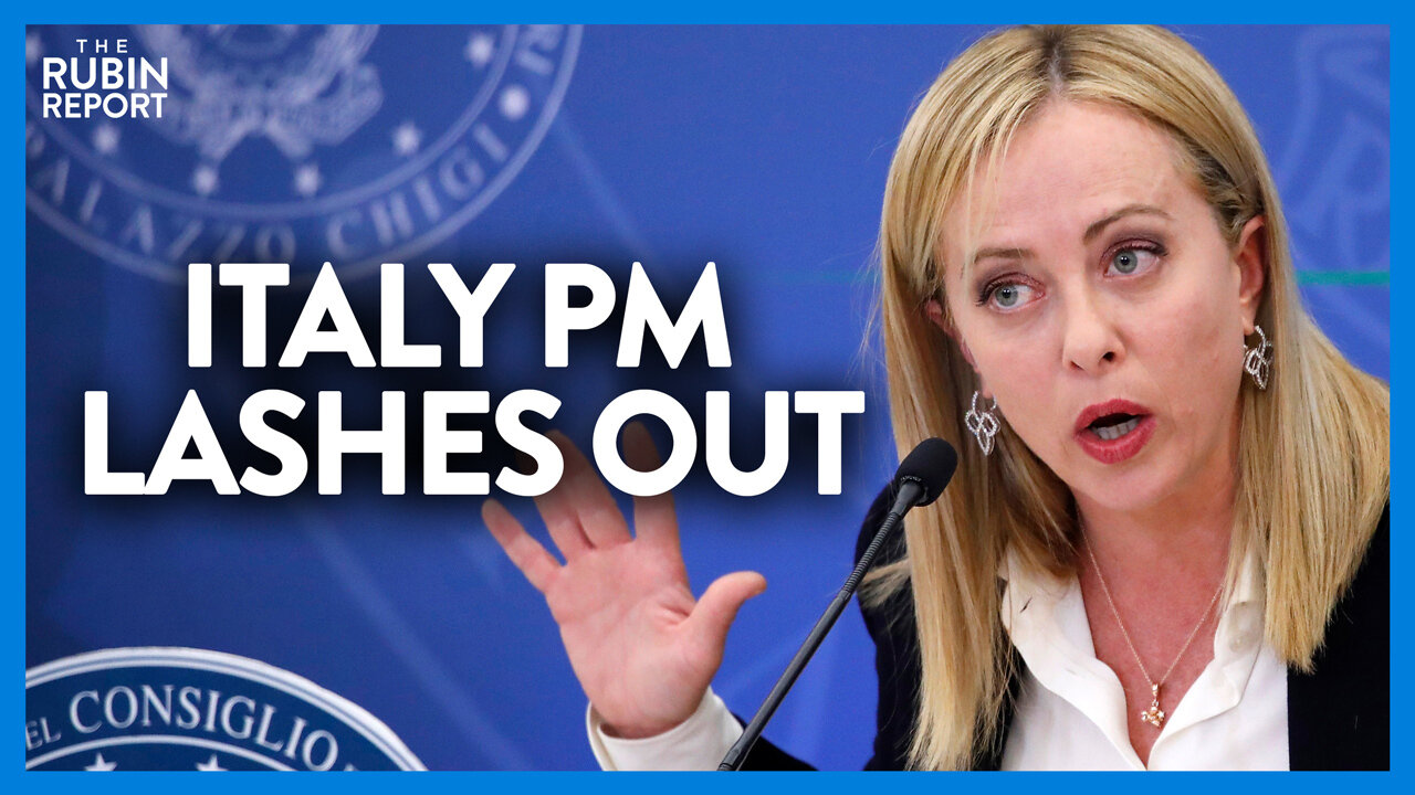 Italian PM Giorgia Meloni Rips Into This Country's Exploitative Hypocrisy | DM CLIPS | Rubin Report