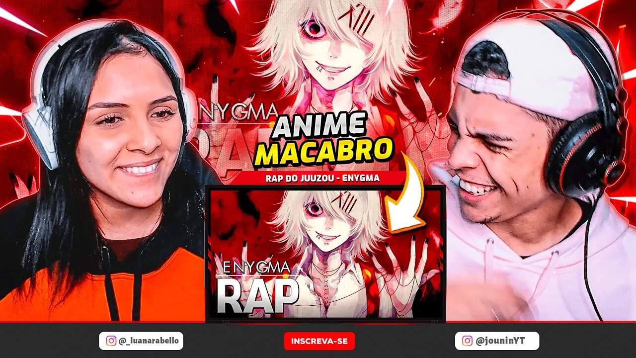 Rap do Juuzou (Tokyo Ghoul) | Ceifando Ghouls | Enygma 62 | [React RapNerd] 🔥