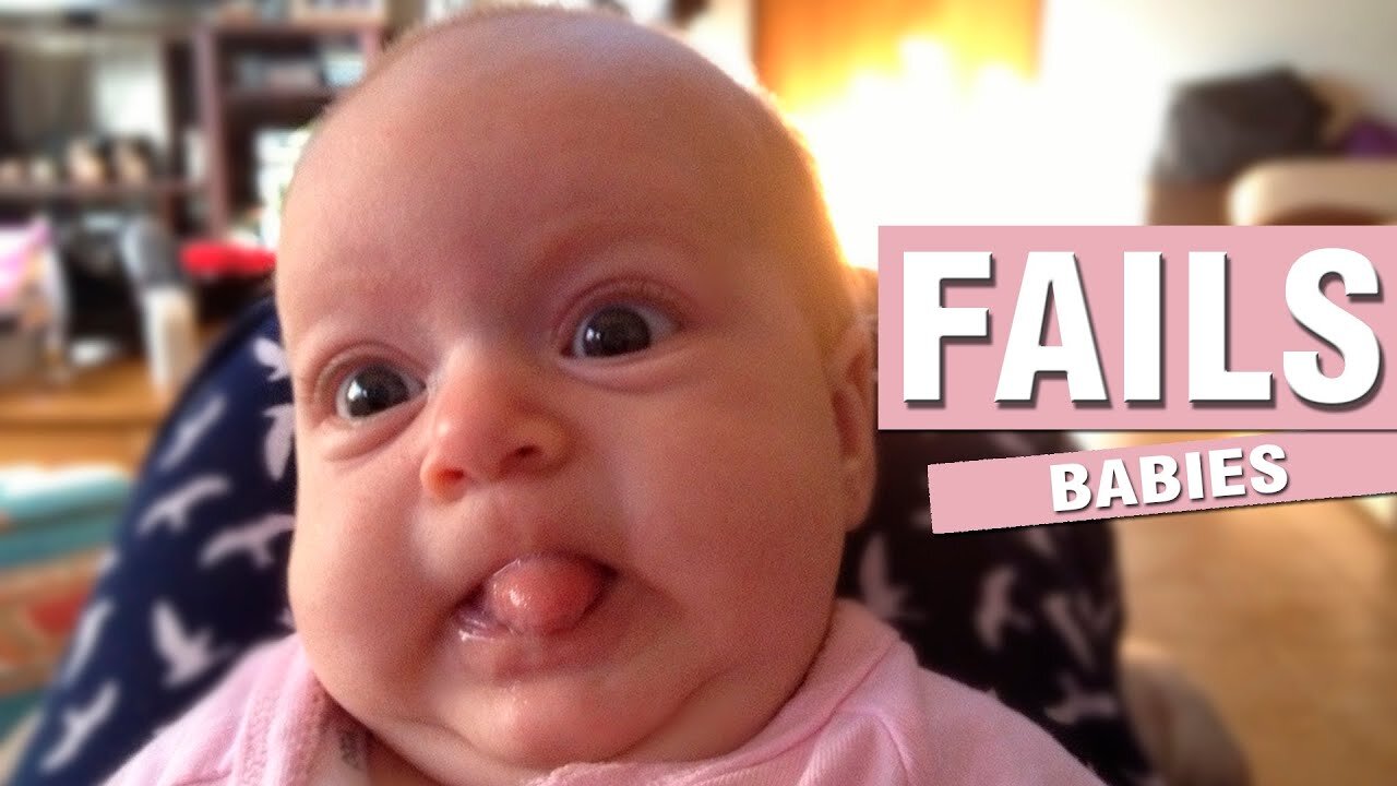 Funny Fails baby video clips || cute baby fall down video clips.