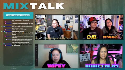 MIX TALK LIVE - Episode 3 - Urban Legends - Full Podcast - Retro - MIX TALK