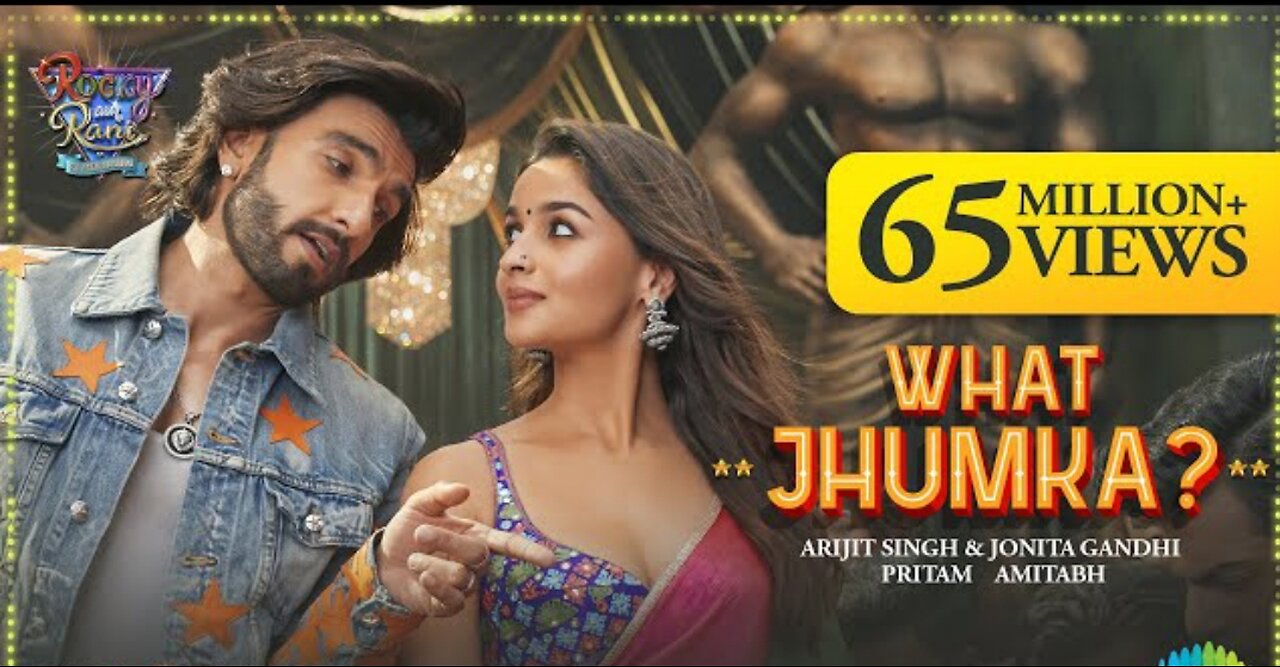 What Jhumka? | Rocky Aur Rani Kii Prem Kahaani | Ranveer | Alia | Pritam | Amitabh | Arijit | Jonita