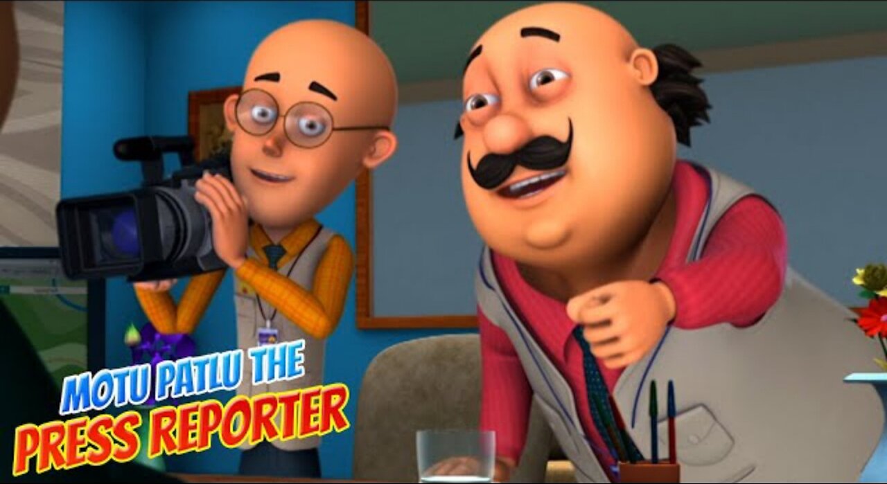 Motu Patlu Reporter | Motu Patlu | Hindi cartoon For kids | sea 9 | Hindi cartoon #spot