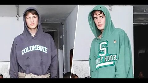 New Line Of Hoodies Based On School Shootings With Fashionable BULLET HOLES!