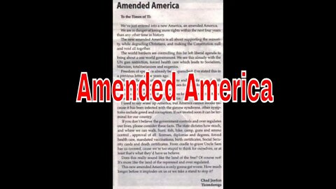 Amended America