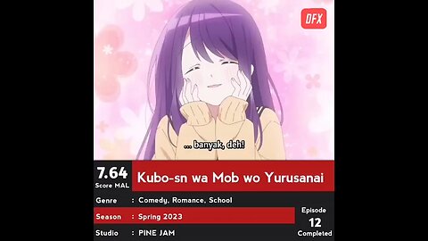 Kubo-sn wa Mob wo Yurasanai