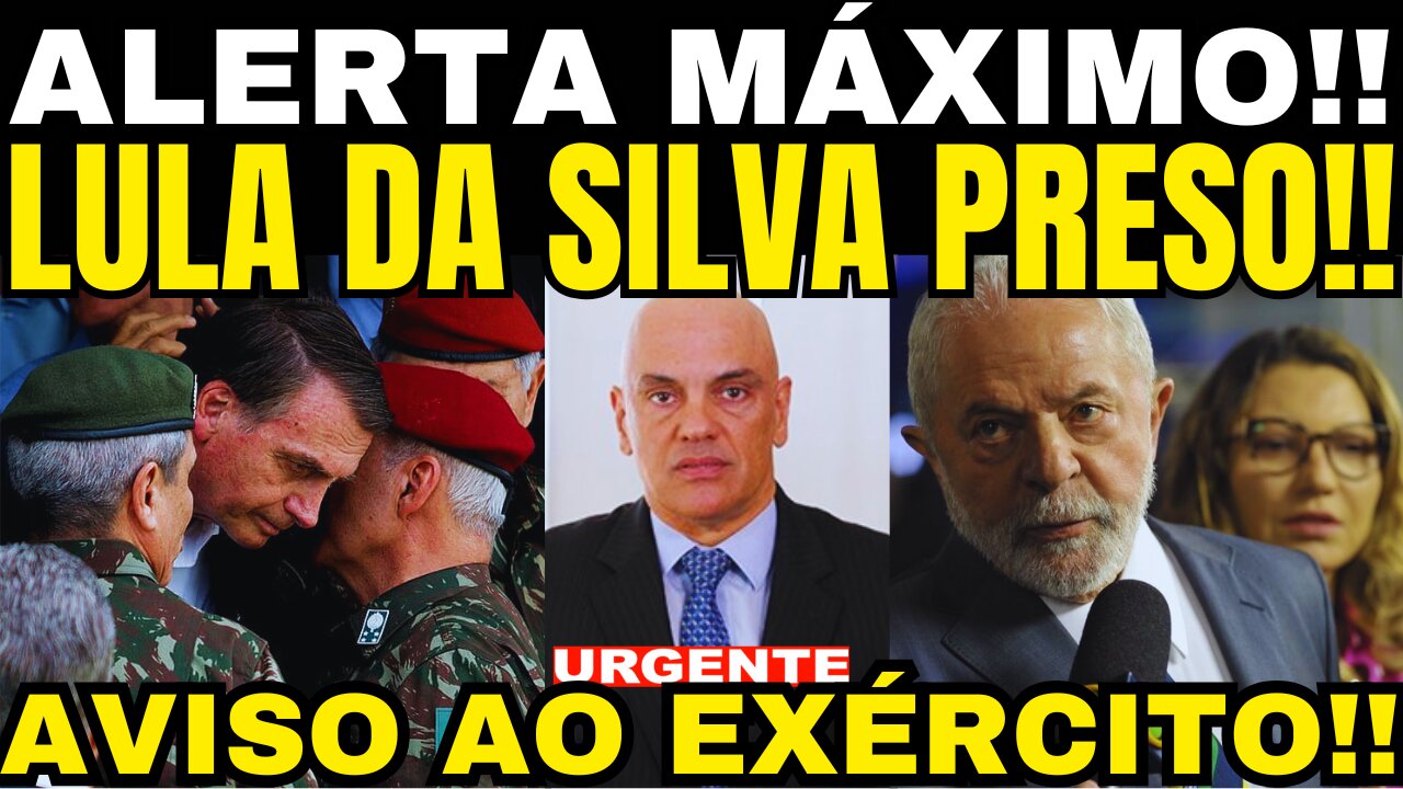 O BRASIL VAI PARAR!! VAI TER CONTRAGOLPE! AVISO AO EXÉRCITO! MORAES TOMA DECISÃO!!