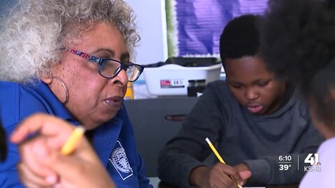 Volunteers with 'Foster Grandparent Program' impact student learning in Kansas City