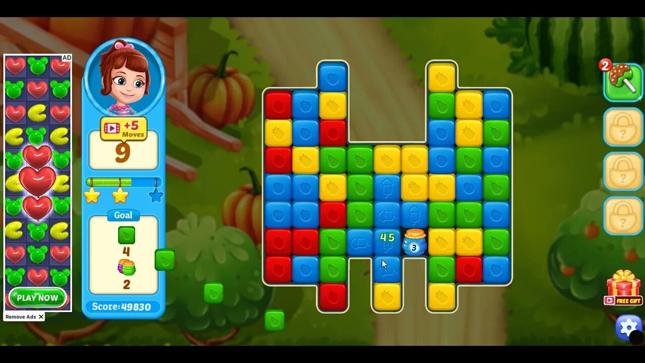 Fruit cube blast