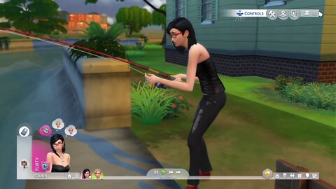 The Sims 4 Part 6-FIRE!! HOUSE FIRE!!!