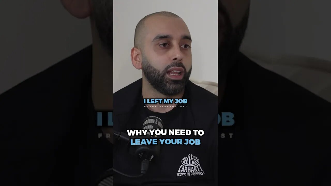 This is why you NEED to leave your job ..