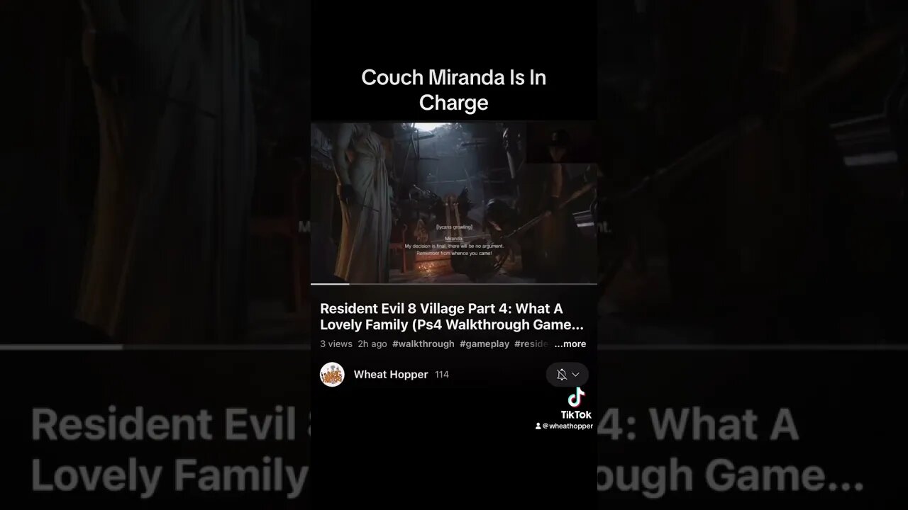 #letsplay #gaming #residentevil8gameplay #tiktok #facecam