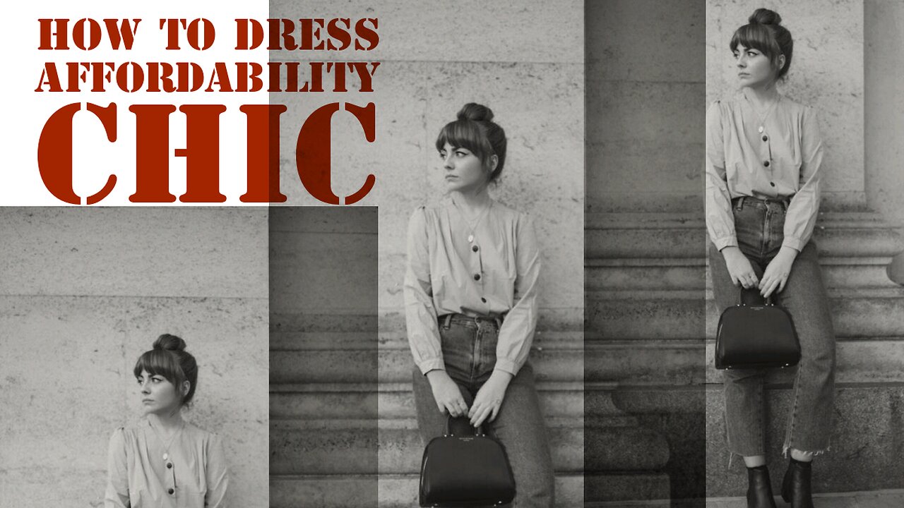 How to dress affordability chic