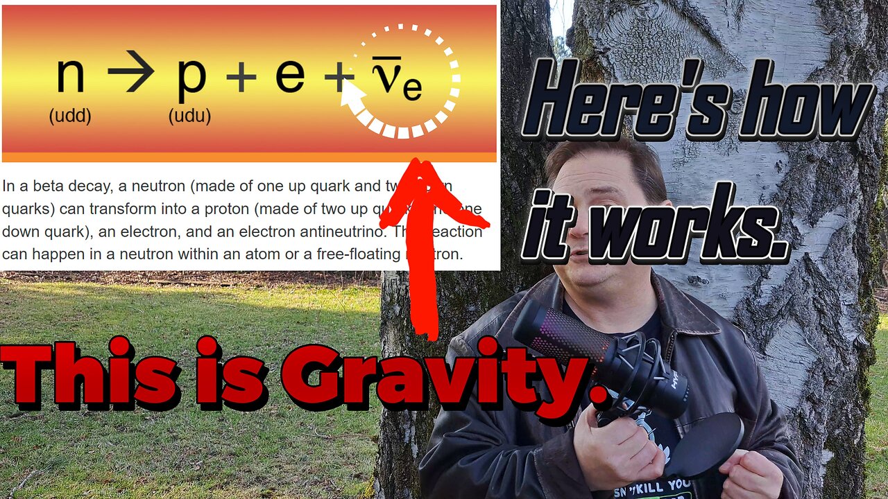 This is how gravity works.