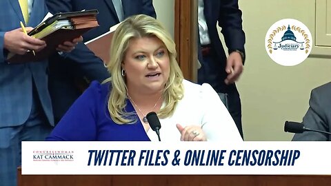 Rep. Cammack PROVES Biden Admin Weaponized Twitter To Blacklist Americans And Protect Fauci & CDC