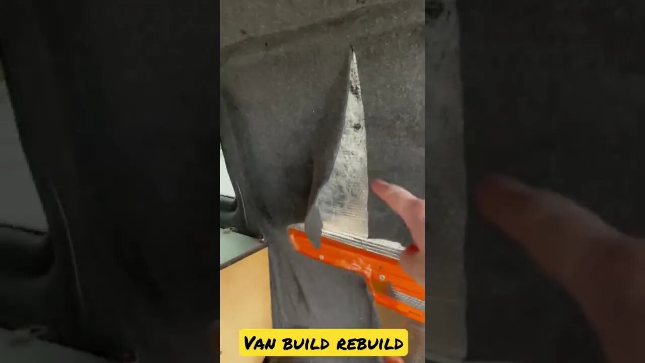 The van build rebuild has begun. Call it an uncoupling 😂 #shorts #vanlifeuk #supportvanlifers