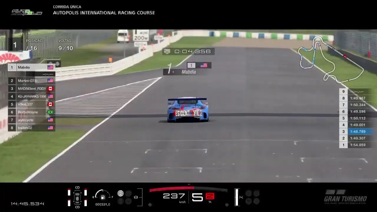 Amazing race at Autopolis