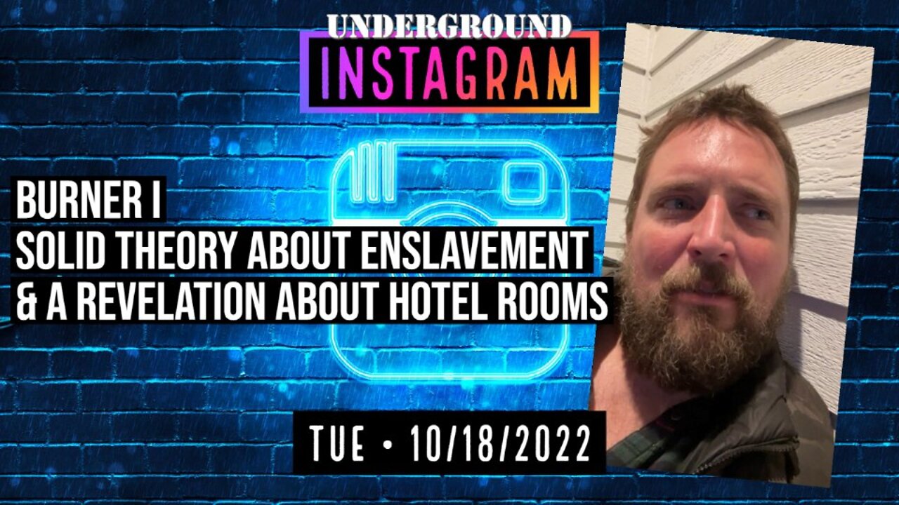 Owen Benjamin, Solid theory about enslavement and... a 🐻 Instagram Replay