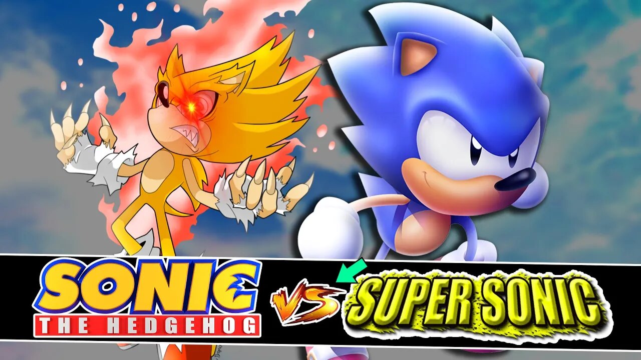 FIM do Super Sonic Fleetway | Sonic vs Super Sonic - Rk Play