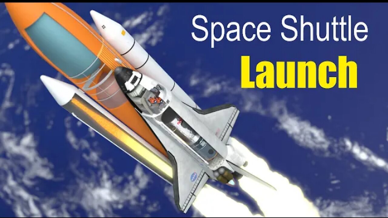 How did the Space Shuttle launch work?