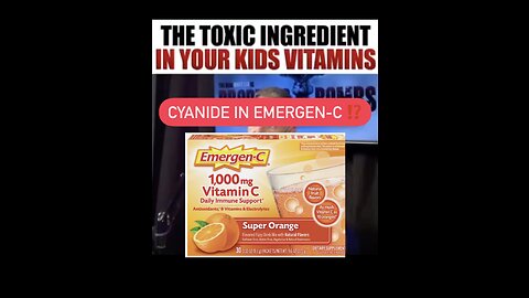 Cyanide molecules found in synthetic B12 supplements! 🤯
