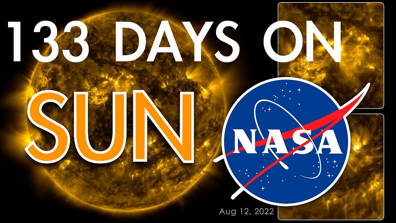 133 Days on the Sun: Unveiling Solar Mysteries with NASA's SDO | Time-Lapse Journey