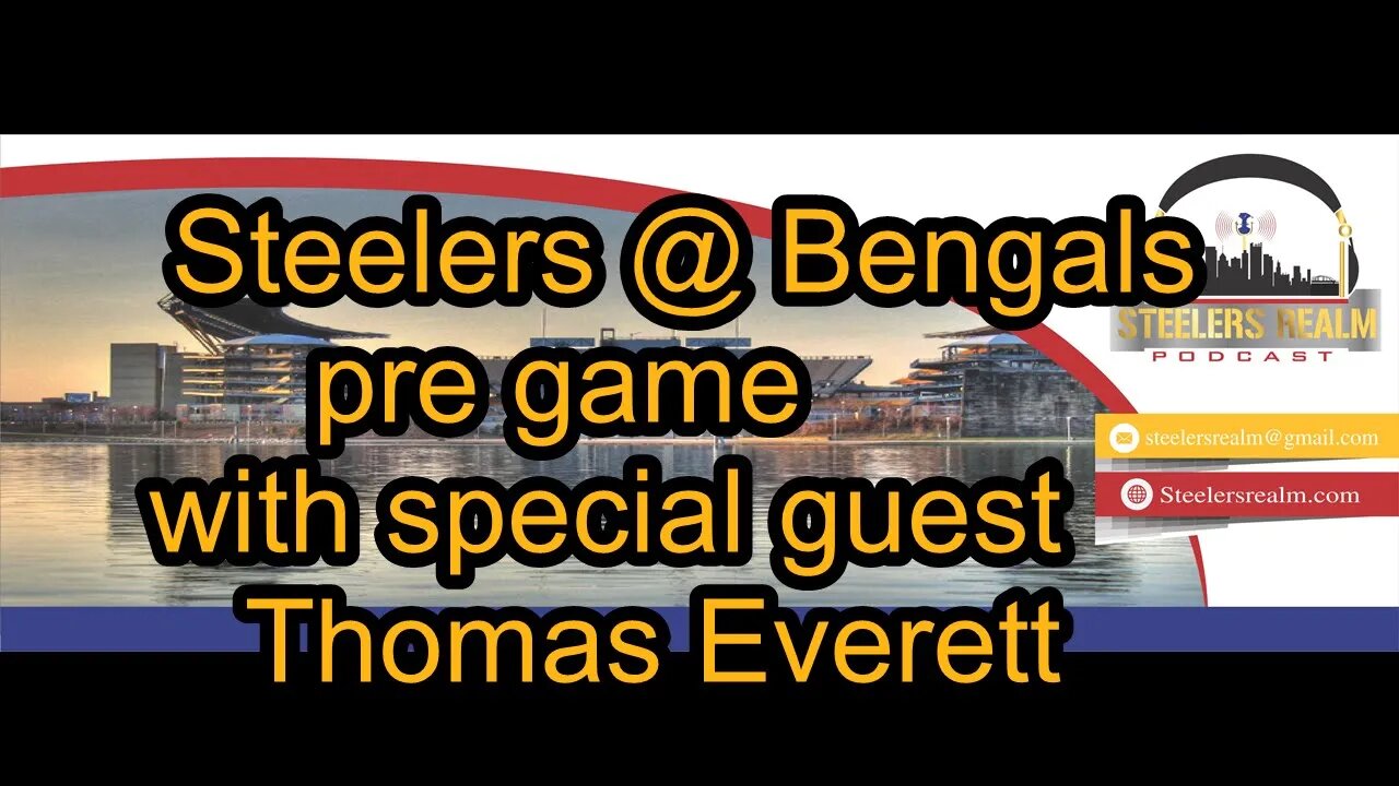 Thomas Everett enters the Realm Steelers Realm S2-E50-77 12-17-2020