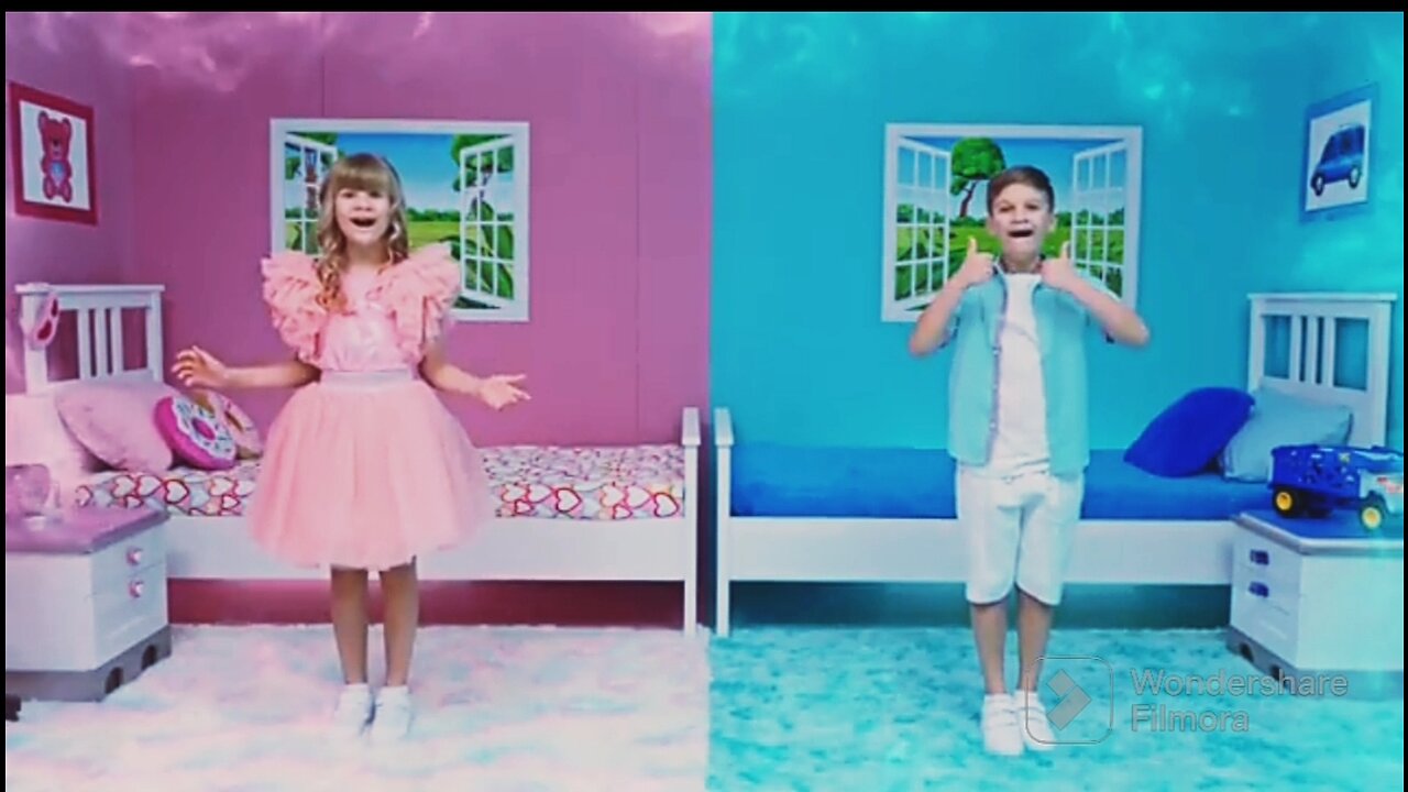 Diana Barbie & Roma ken pink vs blue challenge