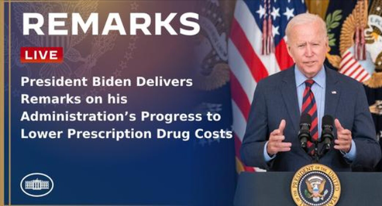 President Biden Delivers Remarks on his Administration’s Progress to Lower Prescription Drug Costs