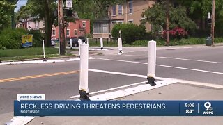 Northside woman speaks out about reckless driving after getting hit at crosswalk