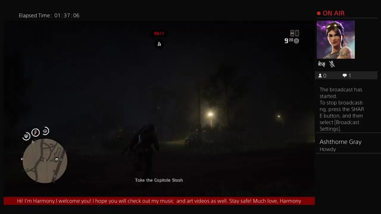 LarrysGirl1965's Live PS4 Broadcast RDR2 Online Continued