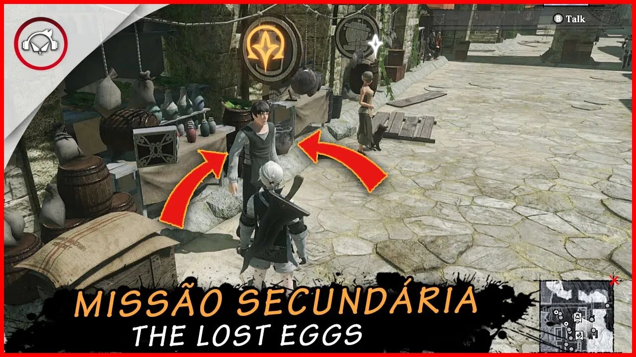 Nier Replicant, Como completar a missão the lost eggs | Super Dica