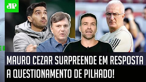 "Hoje, NÃO TEM NINGUÉM QUE MEREÇA esse..." Mauro Cezar É SINCERO após QUESTIONAMENTO de Pilhado!