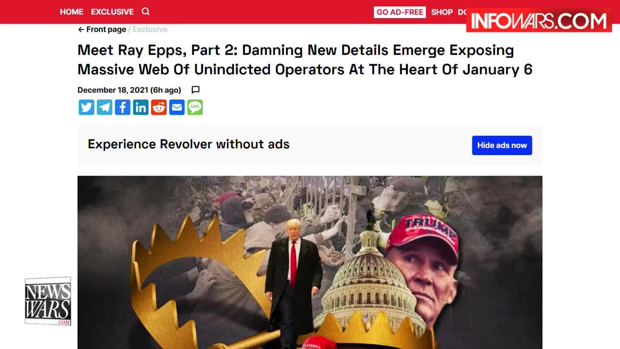 Massive Web of Unindicted Operators Behind Jan. 6