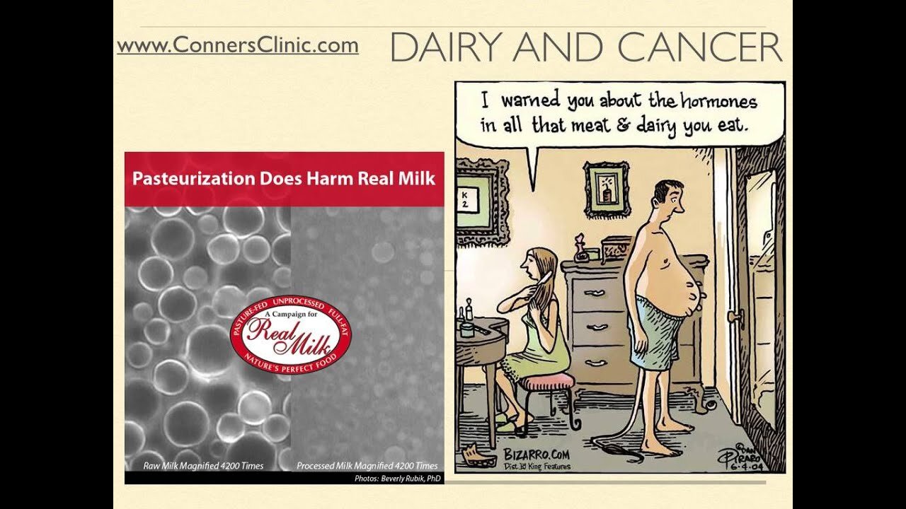 Cancer and Dairy - Dr. Kevin Conners