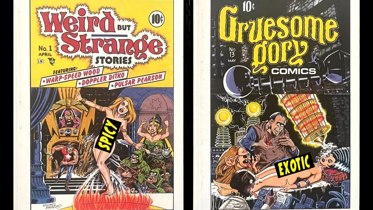 Illustrated ADULT Sci-Fi FANTASY Art Magazine That Influenced Metal Hurlant And Heavy Metal