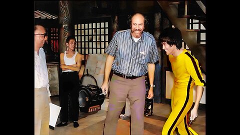 Cross kick Studio Films Bruce Lee Game of Death