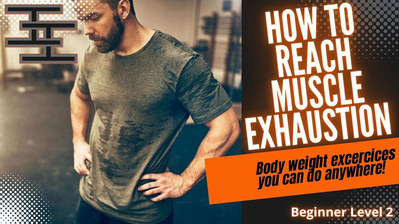 How To Reach Muscle Exhaustion - Beginner At Home Workout Level 2 - Video 16