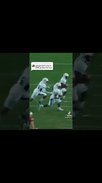 Georgia Tech vs FSU Ending 🤯